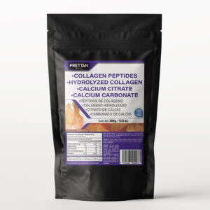 Collagen peptides, Hydrolyzed collagen, Calcium citrate, Calcium carbonate