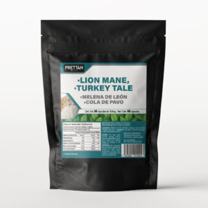 Lion mane & Turkey tale